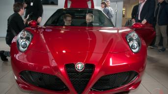 Alfa Romeo 4C Spider/Vytauto Pilkausko nuotrauka