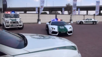 Dubajaus policijos superautomobiliai