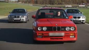 BMW M3 testas: E30, E46 CSL ir E92