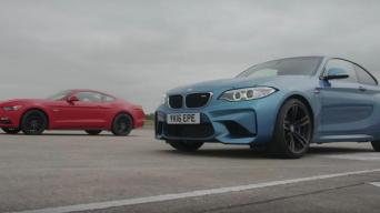 BMW M2 vs Ford Mustang 