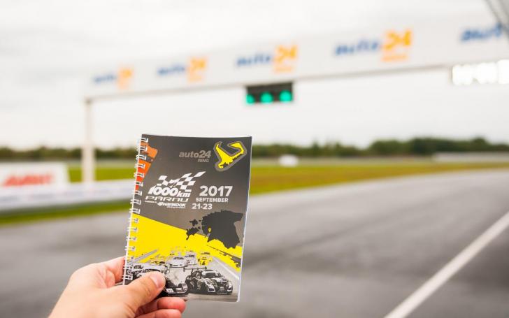 1000 km lenktynės Parnu 2017 - treniruotė