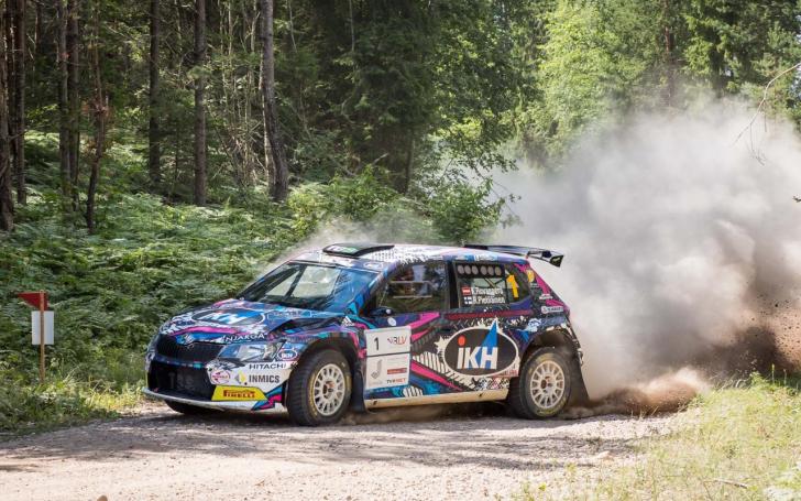 Kalle Rovanpera/Craimonds Volonts nuotrauka Kalle Rovanpera/Craimonds Volonts nuotrauka