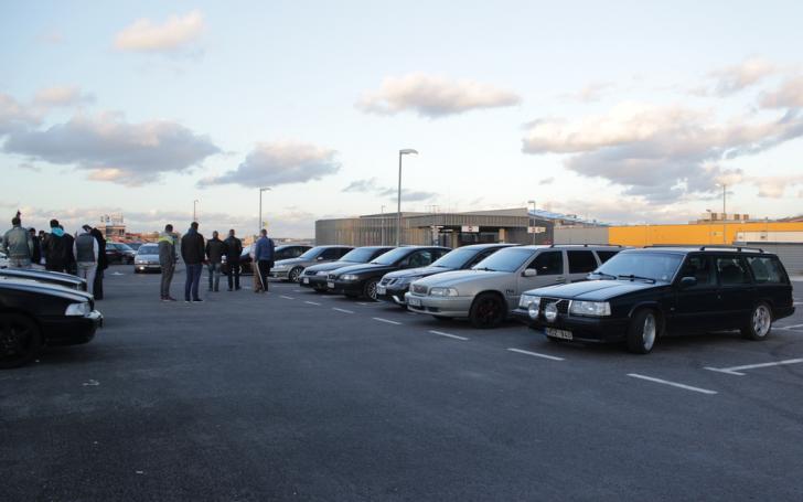 Saab ir Volvo sąskrydis/Martyno L. nuotrauka