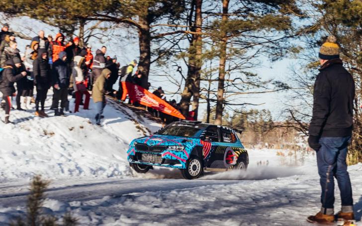 Alfa Romeo Winter Rally Cup Ignalina 2022/Vytauto Pilkausko nuotrauka