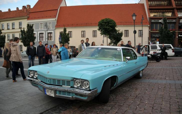 Amerikietiškų automobilių susitikimas/Vytauto Pilkausko nuotrauka