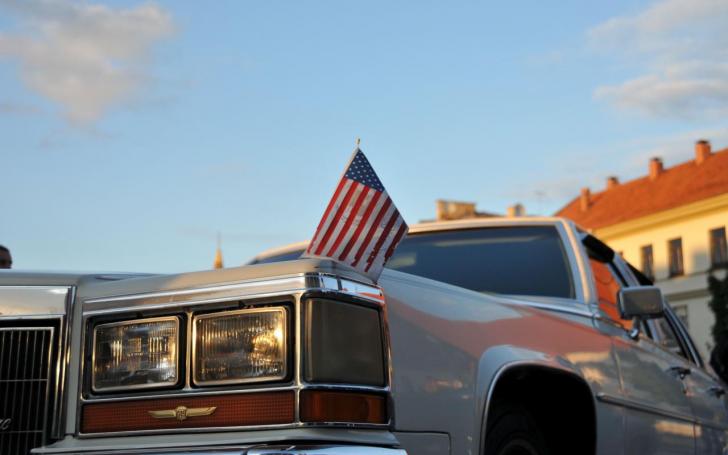 Amerikietiškų automobilių susitikimas/Vytauto Pilkausko nuotrauka