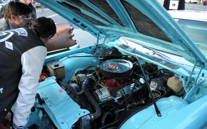 Amerikietiškų automobilių susitikimas/Vytauto Pilkausko nuotrauka
