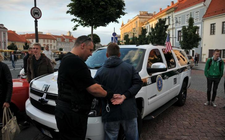 Amerikietiškų automobilių susitikimas/Vytauto Pilkausko nuotrauka