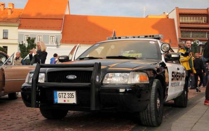 Amerikietiškų automobilių susitikimas/Vytauto Pilkausko nuotrauka