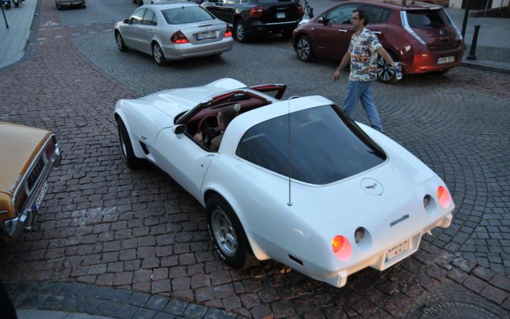 Amerikietiškų automobilių susitikimas/Vytauto Pilkausko nuotrauka
