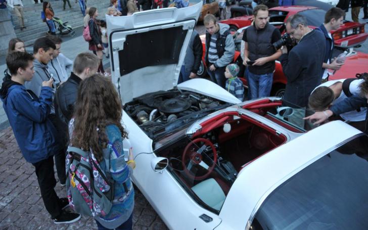 Amerikietiškų automobilių susitikimas/Vytauto Pilkausko nuotrauka