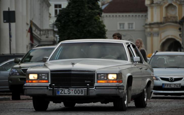 Amerikietiškų automobilių susitikimas/Vytauto Pilkausko nuotrauka