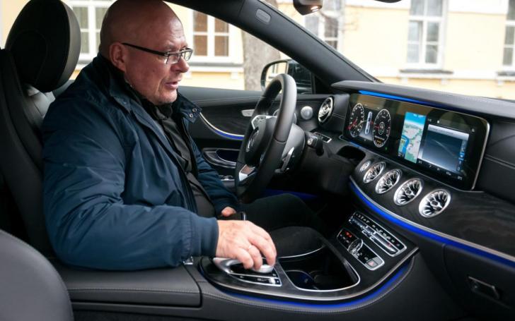 Arnoldas Lukošius bando E klasės Mercedes-Benz