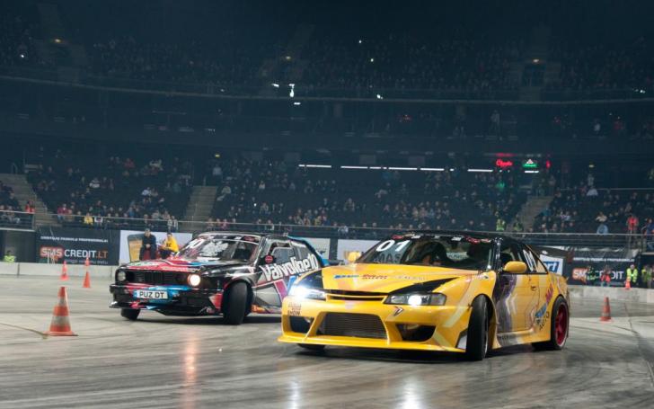 ASFA Motor Show 2013: driftas uždaroje patalpoje