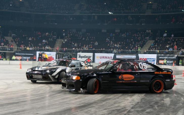 ASFA Motor Show 2013: driftas uždaroje patalpoje
