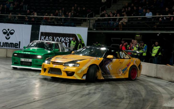 ASFA Motor Show 2013: driftas uždaroje patalpoje