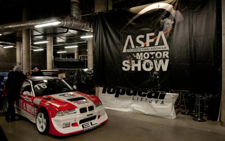 ASFA Motor Show 2013: driftas uždaroje patalpoje