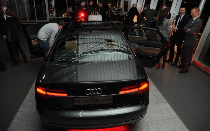 Atnaujintos Audi A8 pristatymas/Vytauto Pilkausko nuotrauka