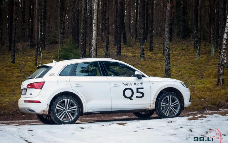 Audi Q5/Vytauto Pilkausko nuotrauka