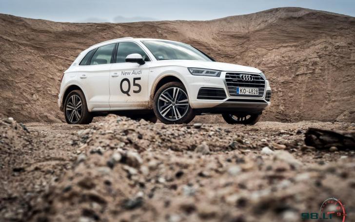 Audi Q5/Vytauto Pilkausko nuotrauka