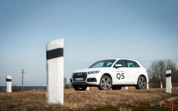Audi Q5/Vytauto Pilkausko nuotrauka