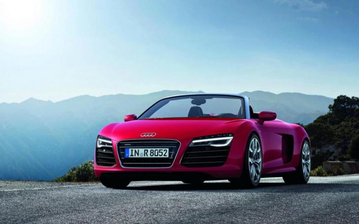 Audi R8 - atnaujintas modelis/Gamintojo nuotrauka