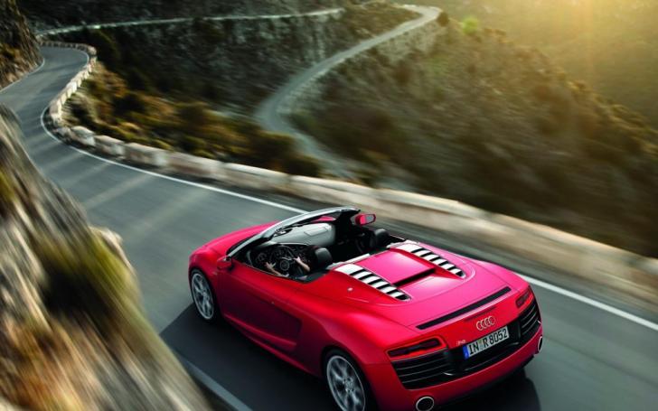 Audi R8 - atnaujintas modelis/Gamintojo nuotrauka