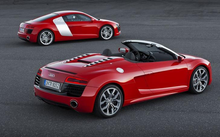 Audi R8 - atnaujintas modelis/Gamintojo nuotrauka