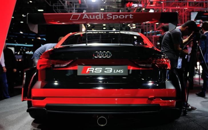 Audi RS3 LMS Sedanas/Vytauto Pilkausko nuotrauka