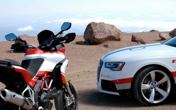 Audi RS5 Pikes Peak/Gamintojo nuotrauka