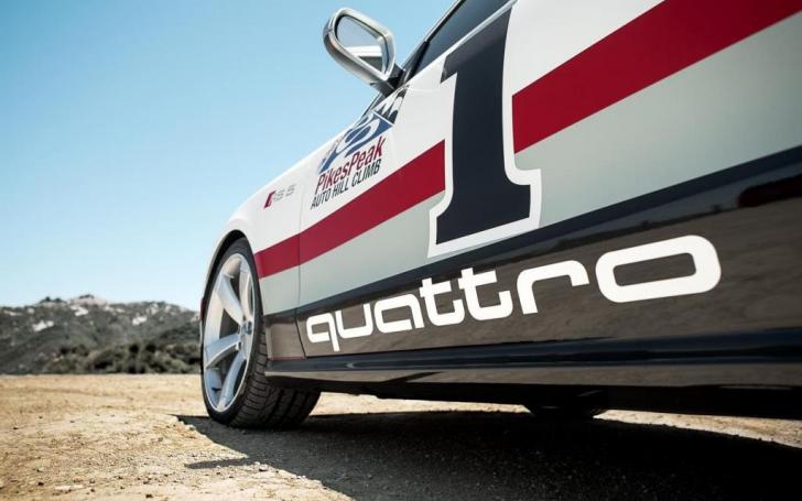 Audi RS5 Pikes Peak/Gamintojo nuotrauka