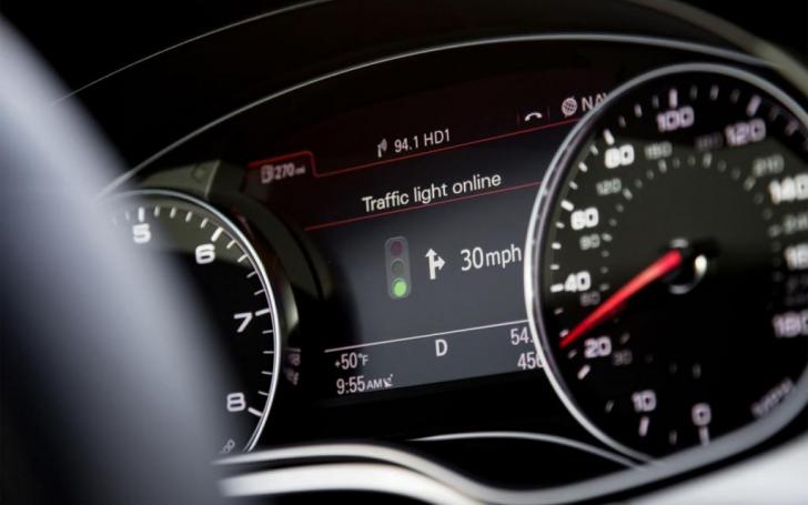 Audi Online Traffic Light Information/Gamintojo nuotrauka