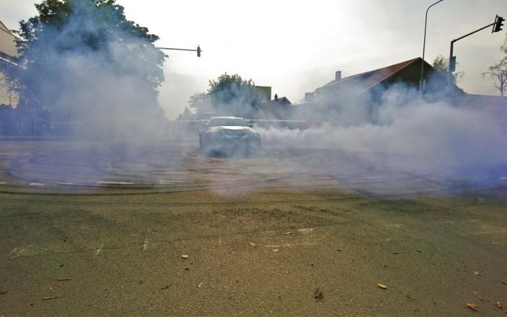 Automobilių paroda Varėnoje/Roko Grigaliūno nuotrauka