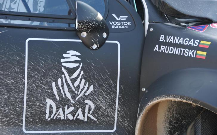 Benedikto Vanago pasiruošimas Dakaro raliui/Vytauto Pilkausko nuotrauka