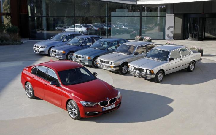 BMW 3 serijos kartos/Gamintojo nuotrauka