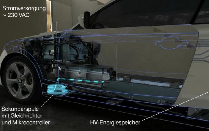 BMW belaidis krovimas/Gamintojo nuotrauka