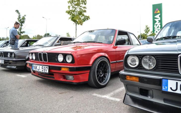 BMW E30 susitikimas/Karolinos Dauskurdytės nuotrauka