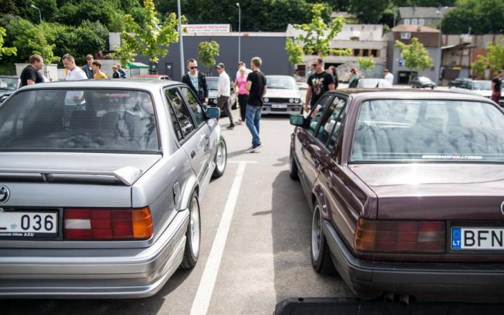 BMW E30 susitikimas/Karolinos Dauskurdytės nuotrauka