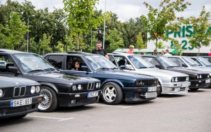 BMW E30 susitikimas/Karolinos Dauskurdytės nuotrauka