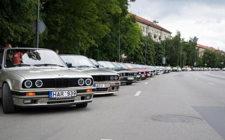 BMW E30 susitikimas/Karolinos Dauskurdytės nuotrauka