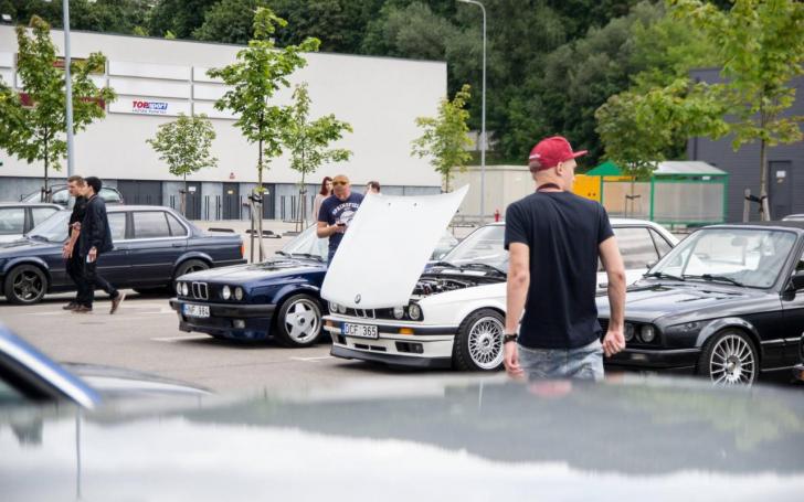 BMW E30 susitikimas/Karolinos Dauskurdytės nuotrauka