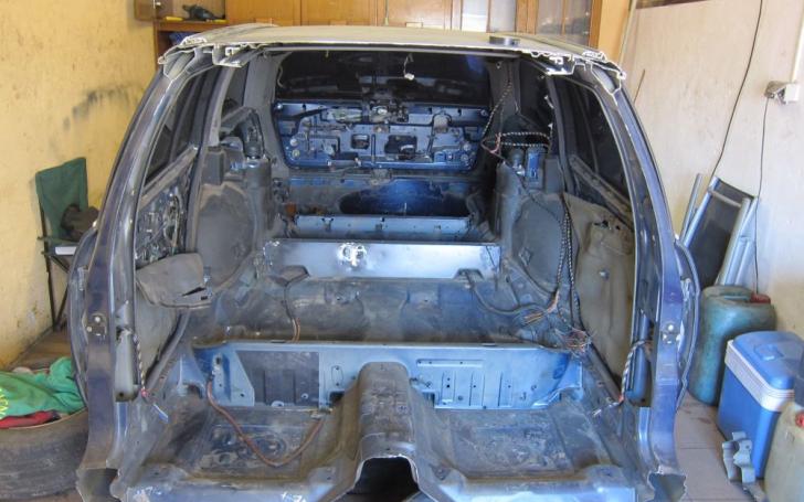 BMW E34 su priekaba