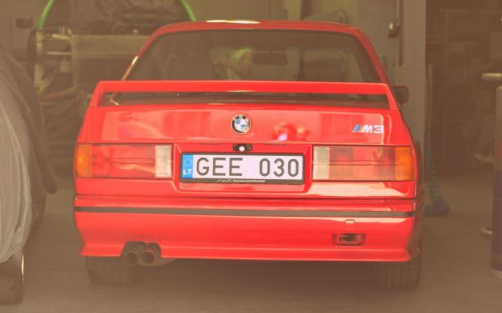 BMW M3 E30/Vytauto Pilkausko nuotrauka