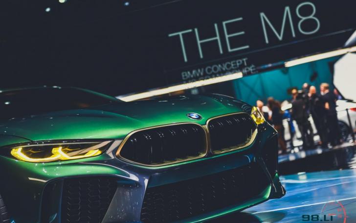 BMW M8 Gran Coupe Concept/Vytauto Pilkausko nuotrauka