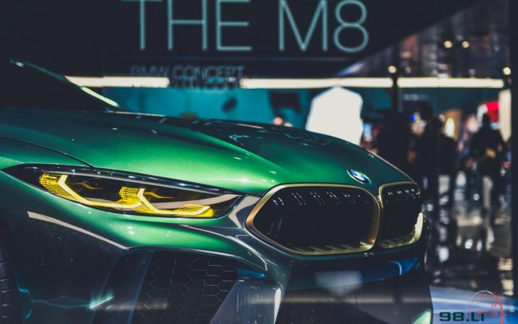 BMW M8 Gran Coupe Concept/Vytauto Pilkausko nuotrauka