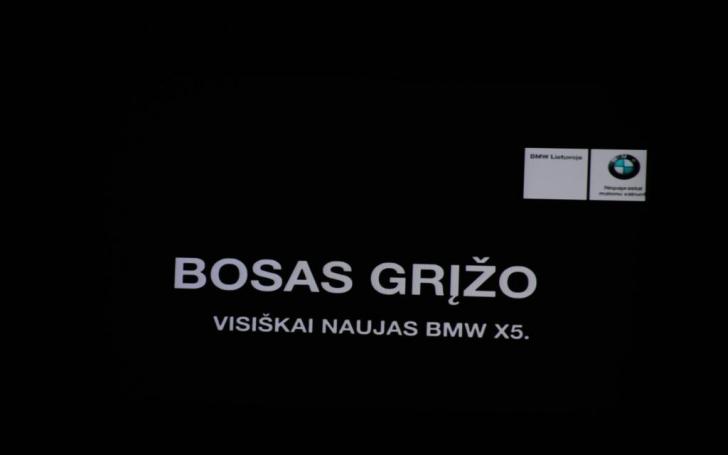 Trečios kartos BMW X5 pristatymas/98.lt nuotrauka