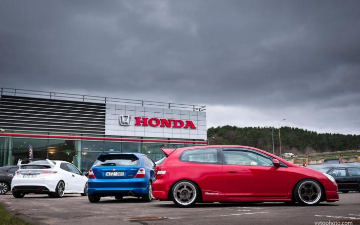 Honda Civic susitikimas/vytophoto.com nuotrauka