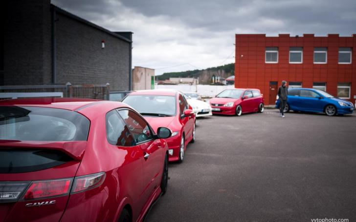 Honda Civic susitikimas/vytophoto.com nuotrauka