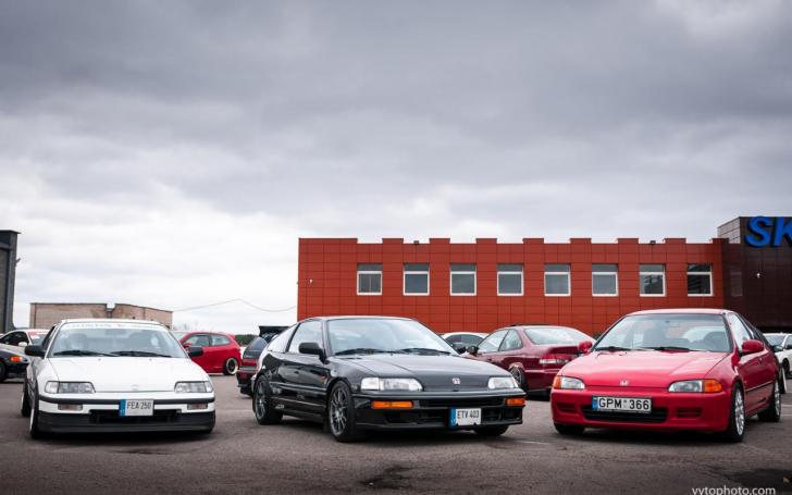 Honda Civic susitikimas/vytophoto.com nuotrauka