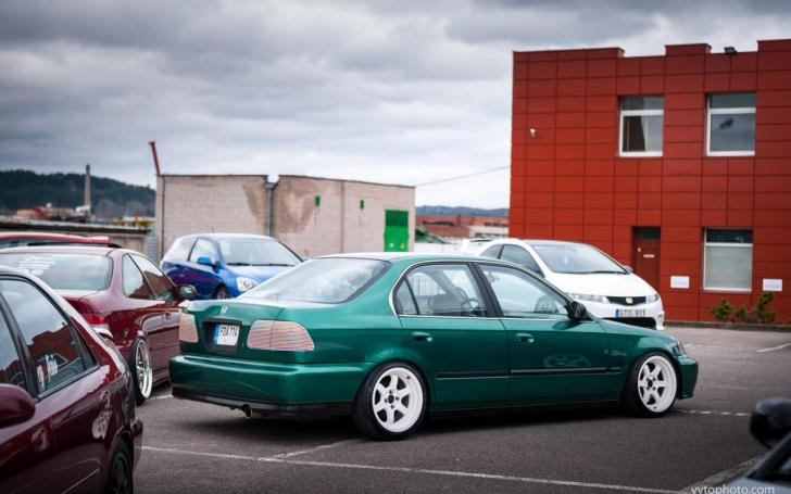 Honda Civic susitikimas/vytophoto.com nuotrauka